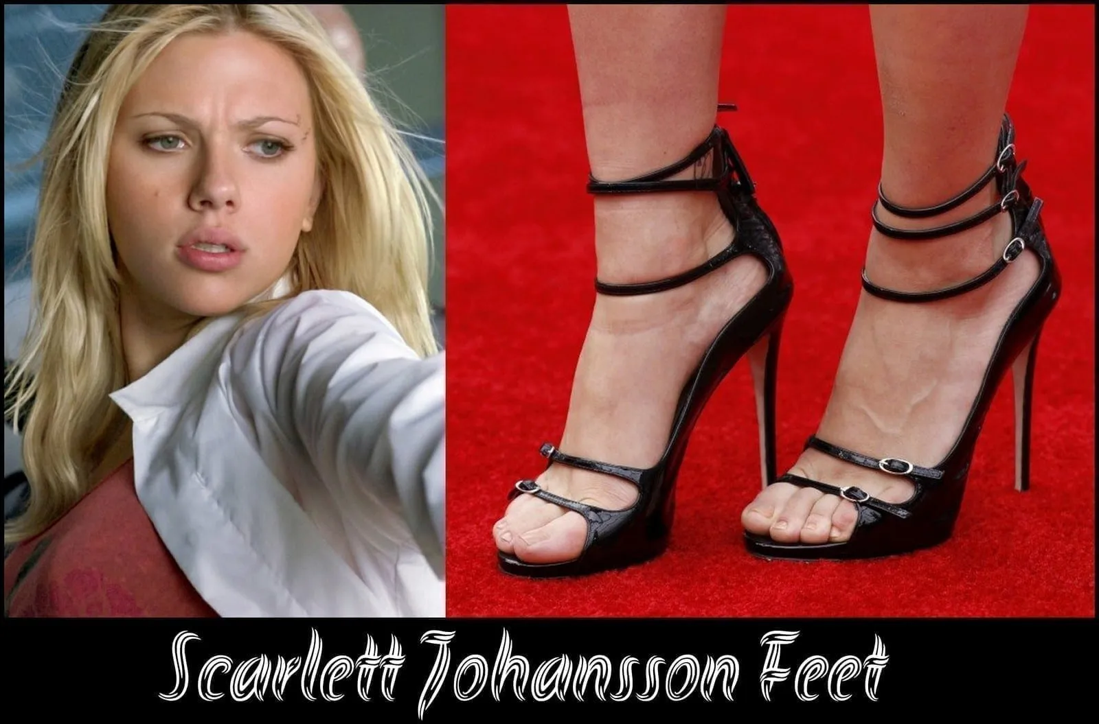 13. Scarlett Johansson’s Feet.